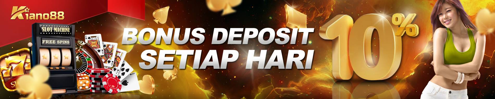 BONUS DEPOSIT 10%